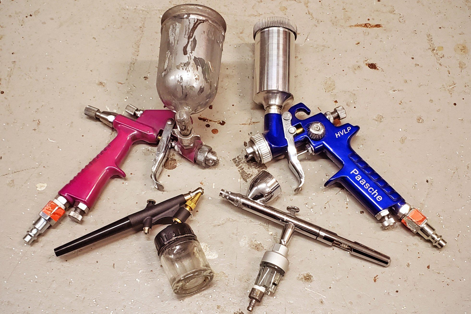 Best Airbrush HVLP Sprayers for Cerakote and DuraCoat