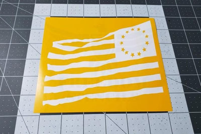 13 Star Flag Stencil for DuraCoat and Cerakote