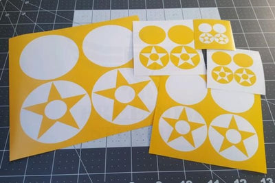 Army Air Corps Insignia Stencil