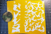 High Heat Vinyl BDU Camouflage Cerakote Stencils