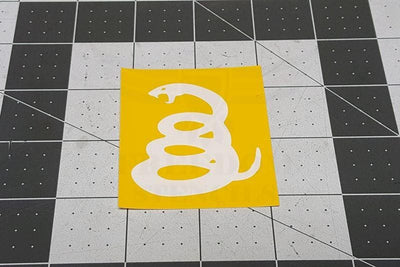 Dont Tread On Me Stencil for DuraCoat and Cerakote