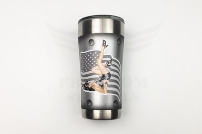 Pinup Girl Tumbler Cup