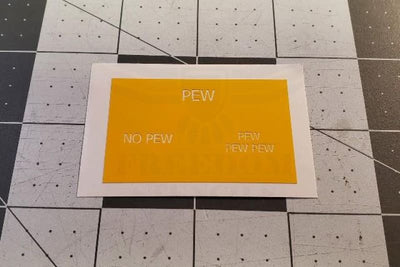 AR Lower Reciever Selector Etching Stencils Mask