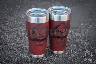 Tumbler Cup Custom Paint by Montactical