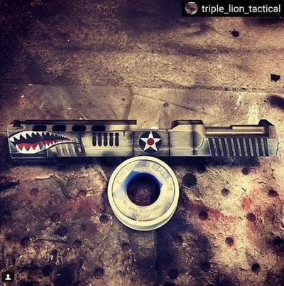 Tiger Shark Teeth Cerakote DuraCoat Stencils