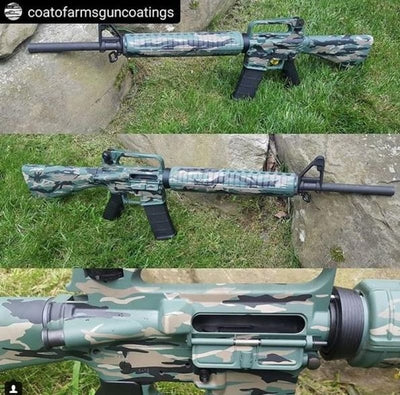 Vietnam Tiger Stripe Camouflage Cerakote Stencils DuraCoat