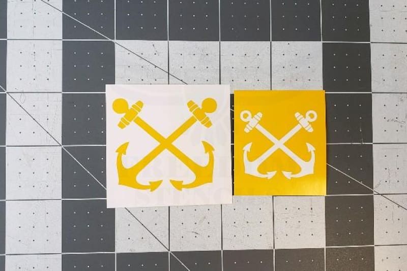 Ship Anchor Stencils for DuraCoat and Cerakote