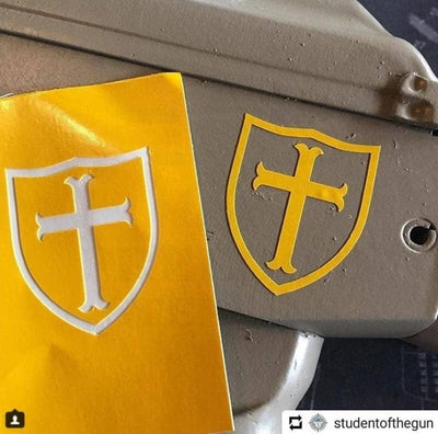 Crusader Cross A Stencils