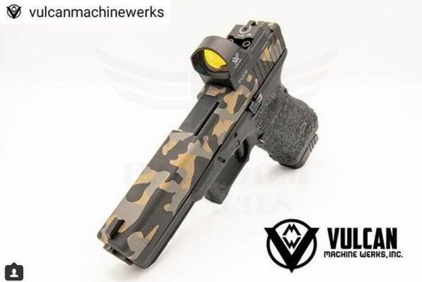 FRACTAL Camouflage Stencil Pack for Duracoat, Cerakote, Gunkote