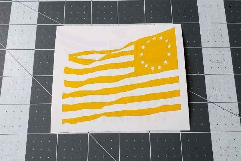 13 Star Flag Stencil for DuraCoat and Cerakote