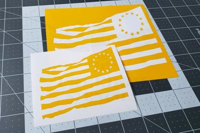 13 Star Flag Stencil for DuraCoat and Cerakote