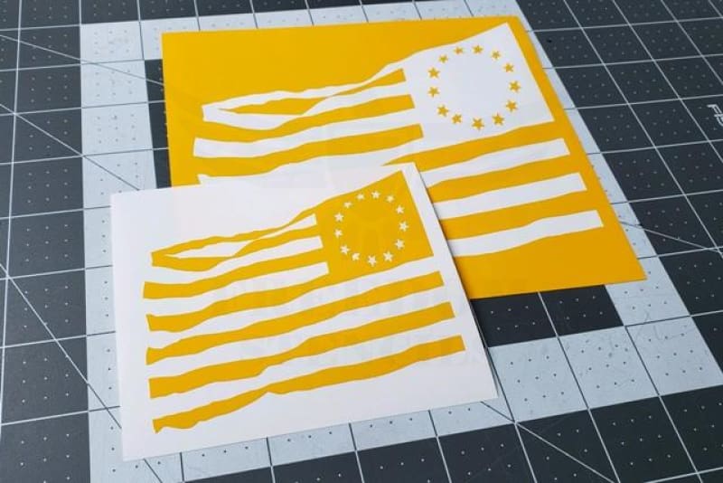 13 Star Flag Stencils for Duracoat, Cerakote, Gunkote & spray paint -  Freedom Stencils