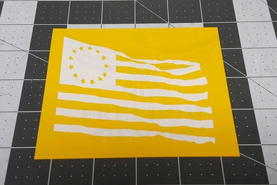 13 Star Flag Stencil for DuraCoat and Cerakote