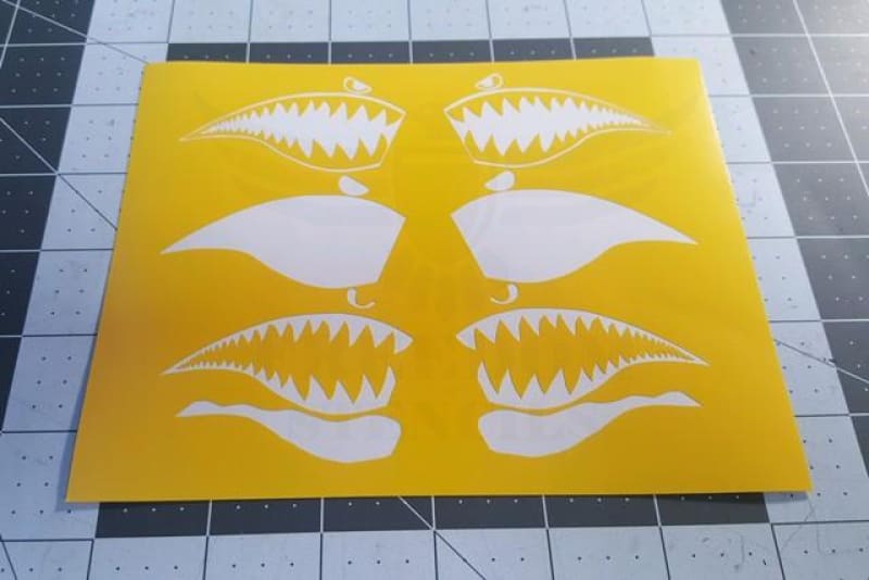 Aircraft Warplane Nose Art Stencils - Freedom Stencils