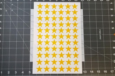 Airbrush Stencils Stars