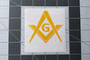 Freemasons Symbol Stencil by Montactical