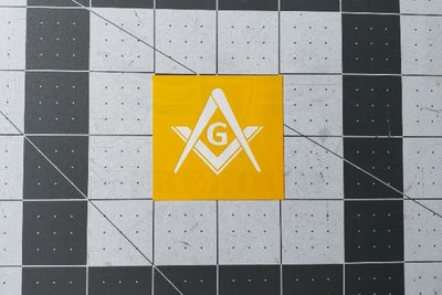 Freemasons Symbol Stencil from Freedom Stencils