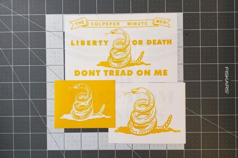 Culpeper Coiled Snake Stencil from Freedom Stencils