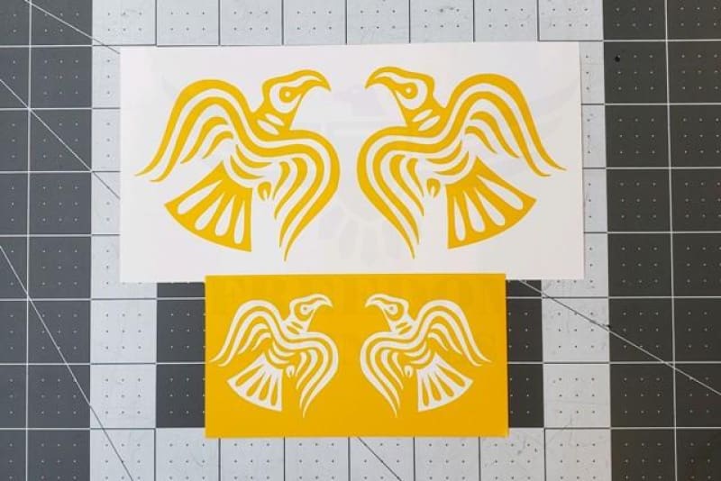 Odins Ravens Stencil from Freedom Stencils