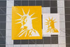 Statue of Liberty Stencils for Cerakote and DuraCoat