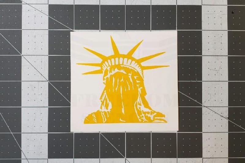 Statue of liberty Stencils for Cerakote and DuraCoat