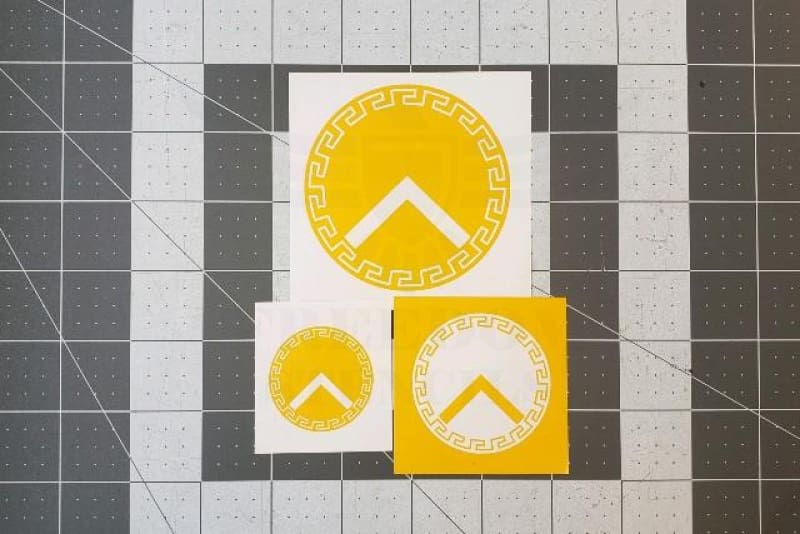 Spartan Shield Stencils