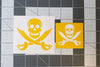 Jolly Roger Pirate Stencils