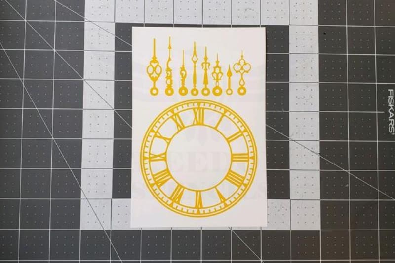 Steampunk Clock Stencils for DuraCoat and Cerakote