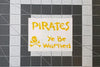 Pirates Warning Stencils for DuraCoat and Cerakote