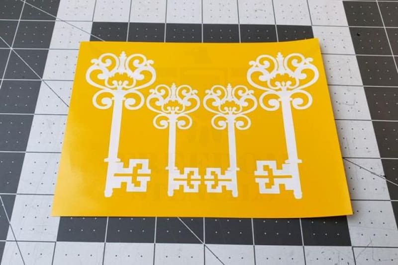 Skeleton Key Stencils Clipart