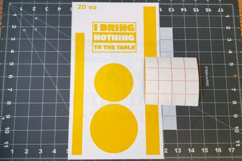 Tumbler Cup Paint Stencils