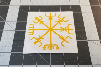 Viking Compass Stencils for Cerakote and DuraCoat