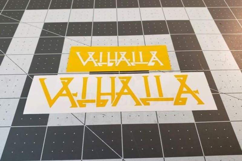 Viking Valhalla Stencil - Freedom Stencils