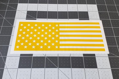 Cerakote Stencils Flag