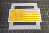 American Flag Tattered Pistol Slide Stencil Stencils