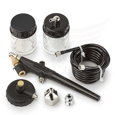 Pointzero Single-Action 22Cc Siphon-Feed Airbrush Set - 0.8Mm Nozzle