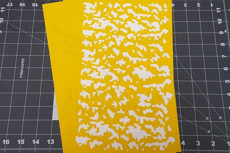 Acu Camouflage Stencil Kit Stencils