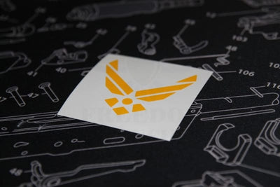 Air Force Wings Stencil from Freedom Stencils