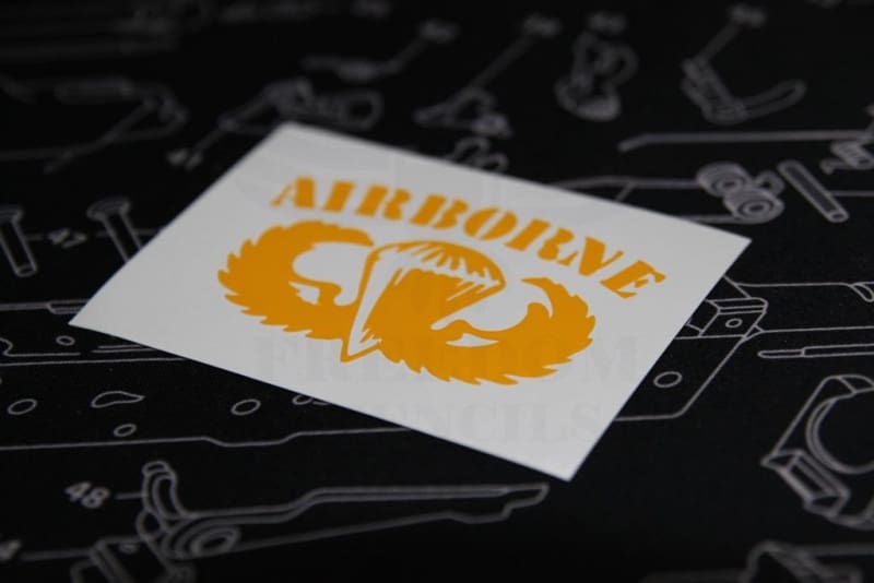 Airborne Wings Stencil from Freedom Stencils