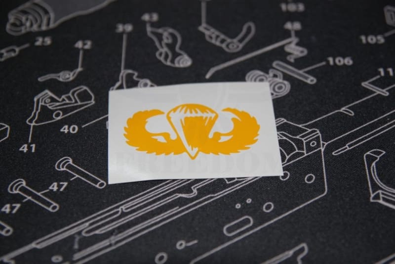 Airborne Wings Stencil by Montactical