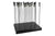 Evemodel GJJC19B Painting Stand Base 14 x 19 Holes and 20pcs Alligator Clip Stick Set Modeling Tools for Airbrush Hobby Model Parts New