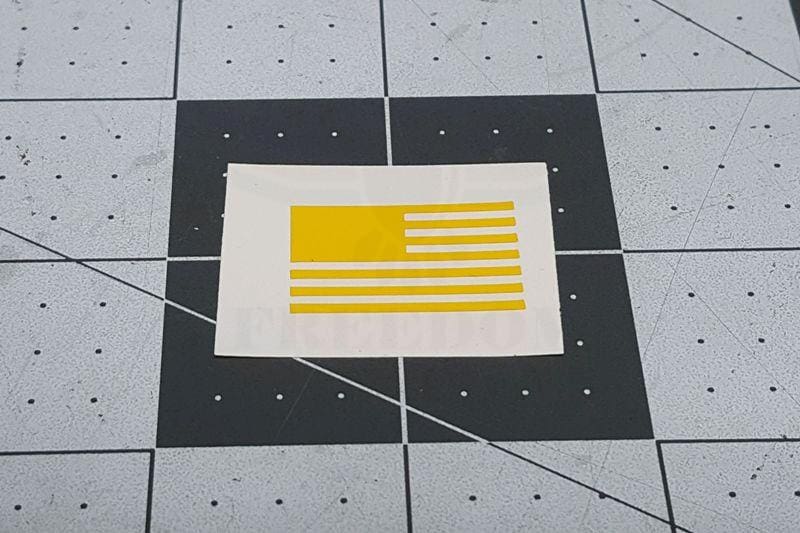 American Flag 1 Inch Stencil from Freedom Stencils