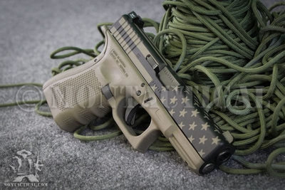 American Flag Pistol Slide Stencil Stencils