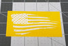 American Flag Tattered Stencil for DuraCoat and Cerakote