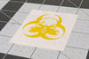 Biohazard Punisher Stencil by Montactical