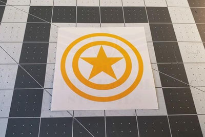 Captain America Stencils for Cerakote Coating