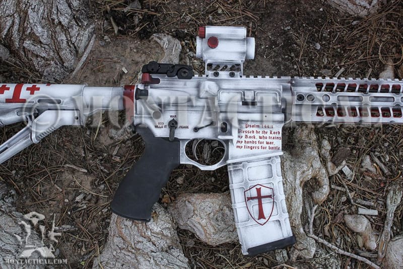 Crusader Cross E Stencils