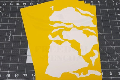 DCU Camouflage Stencil Kit for DuraCoat and Cerakote