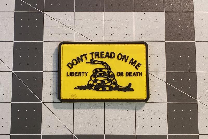 Dont Tread On Me Flag Pvc Patch Patches