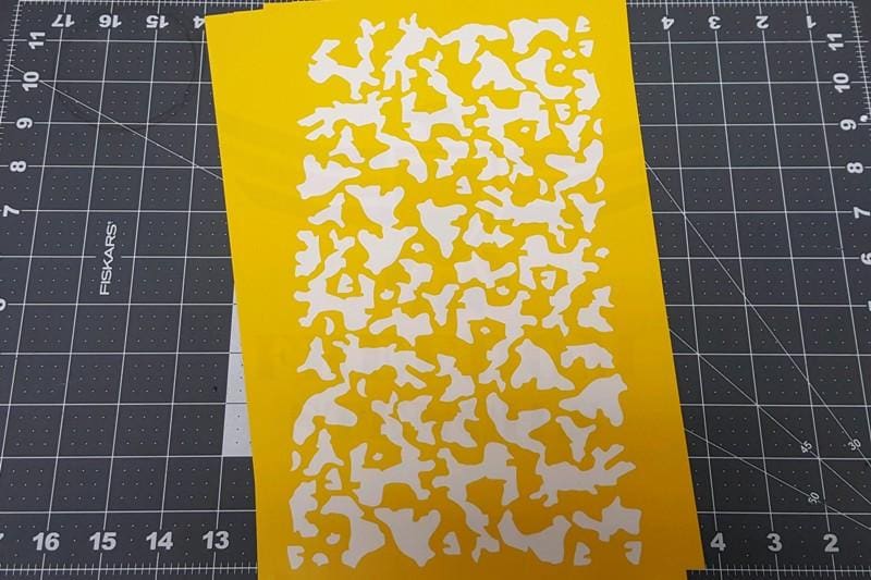 Fractal Camouflage Stencil Kit for Cerakote and DuraCoat